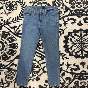 J Crew 8” mid rise skinny Blue Women's Jeans